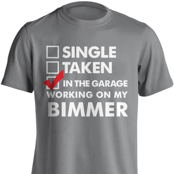 Working on my Bimmer T-Shirt